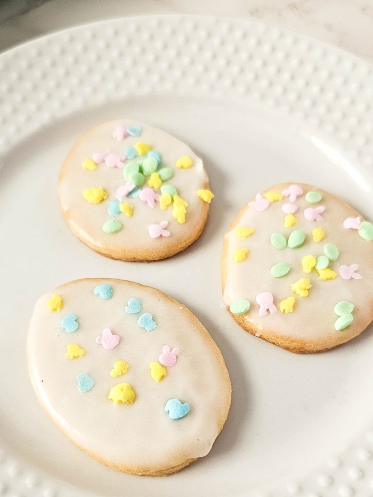Easy Easter Egg Sugar Cookies