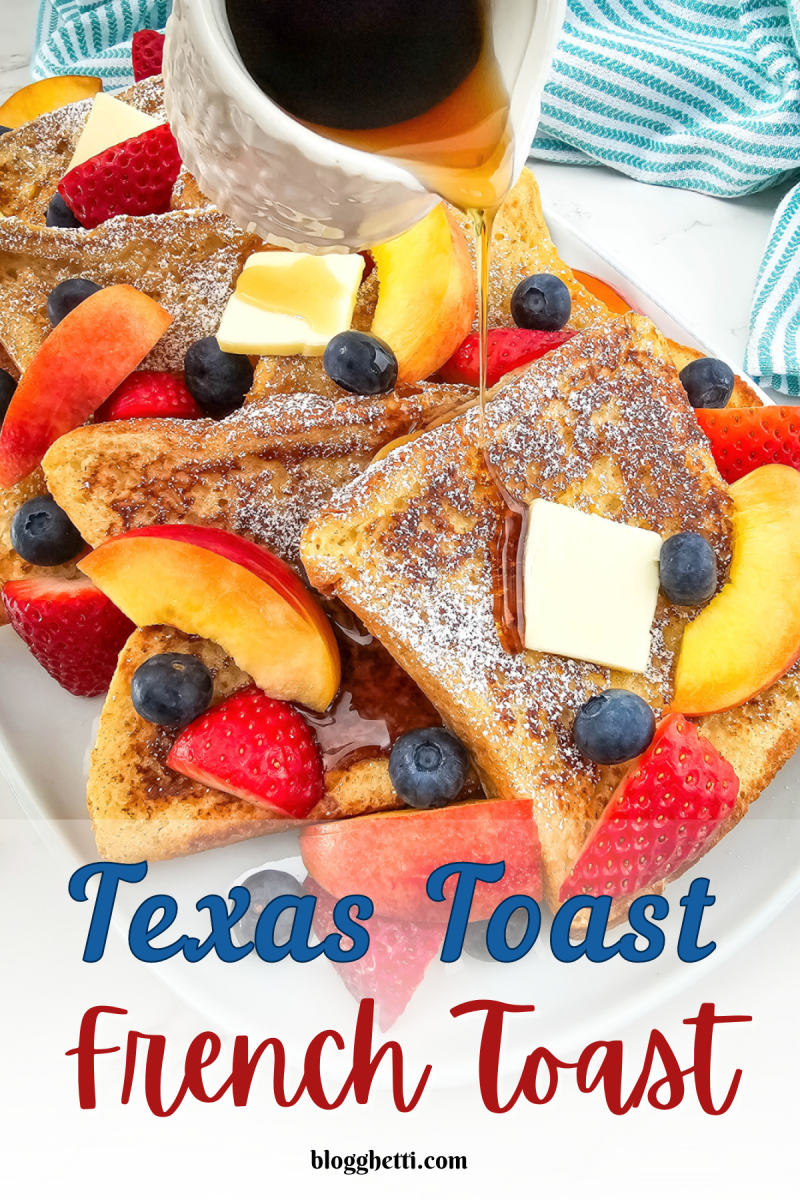 texas toast french toast image text overlay