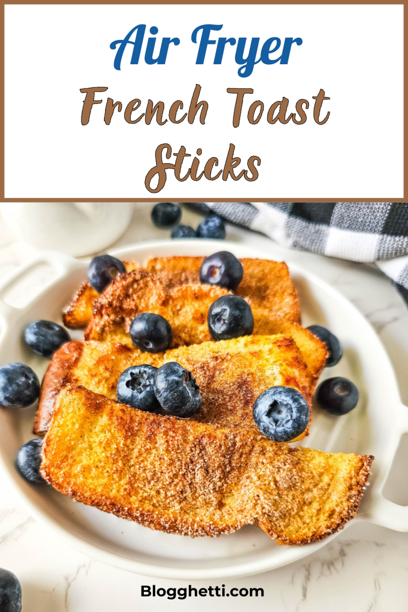 air fryer french toast sticks image