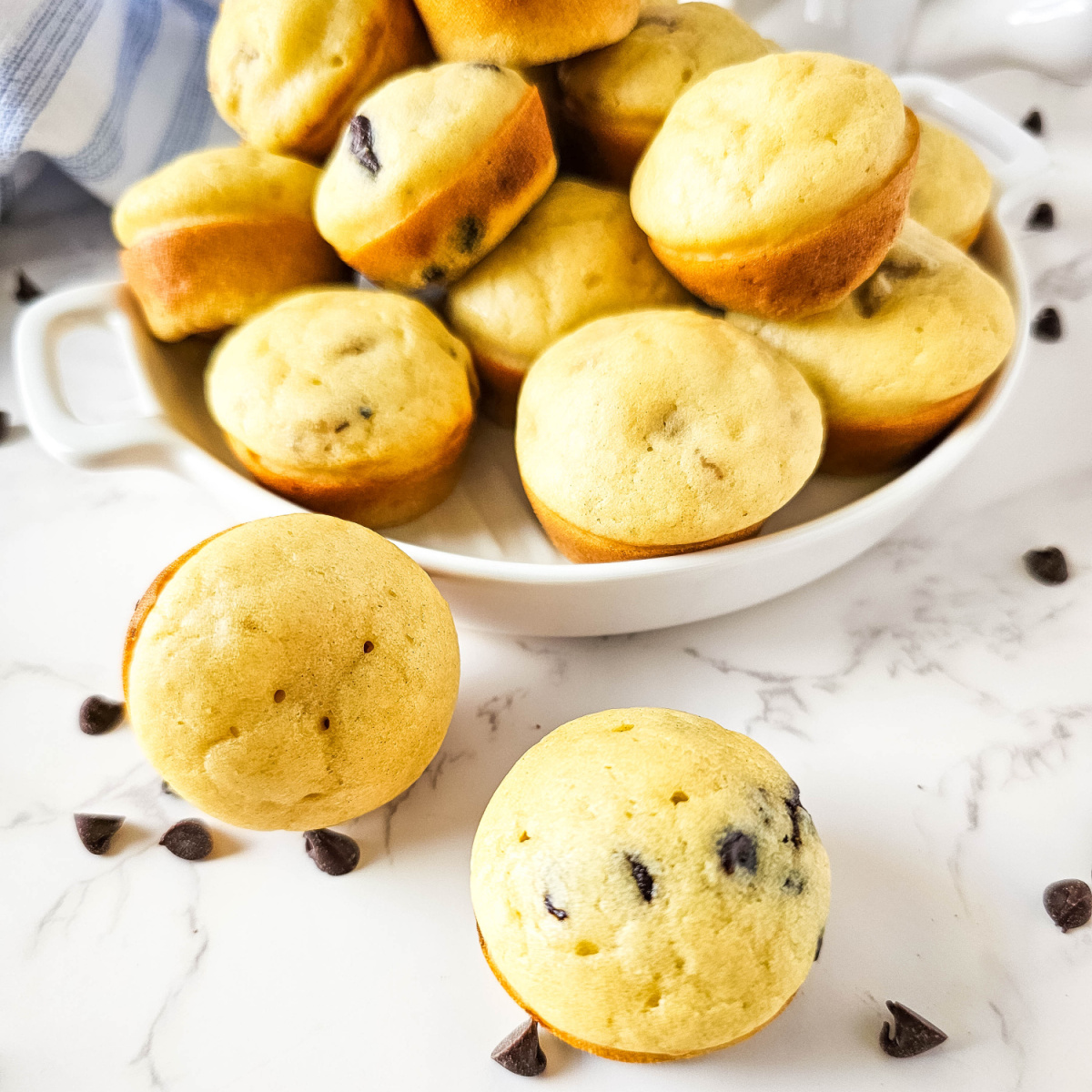 feature image of pancake muffins