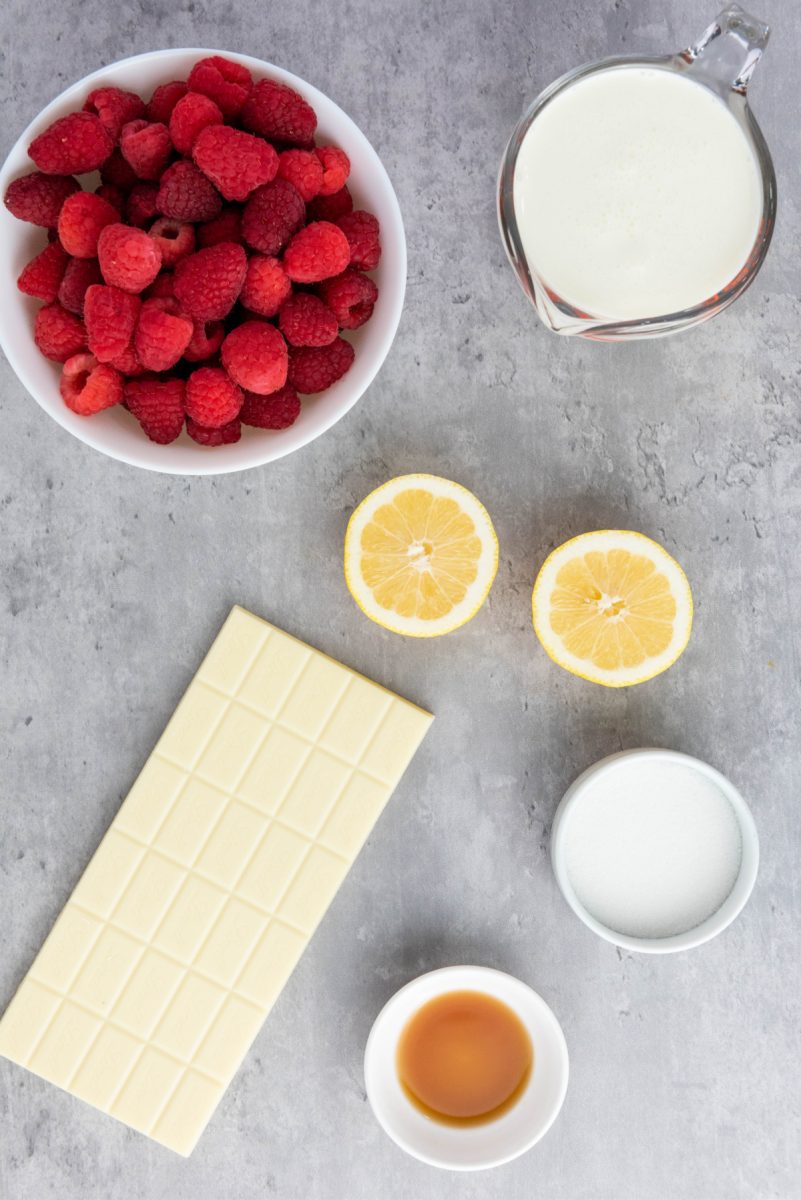 ingredients for mousse