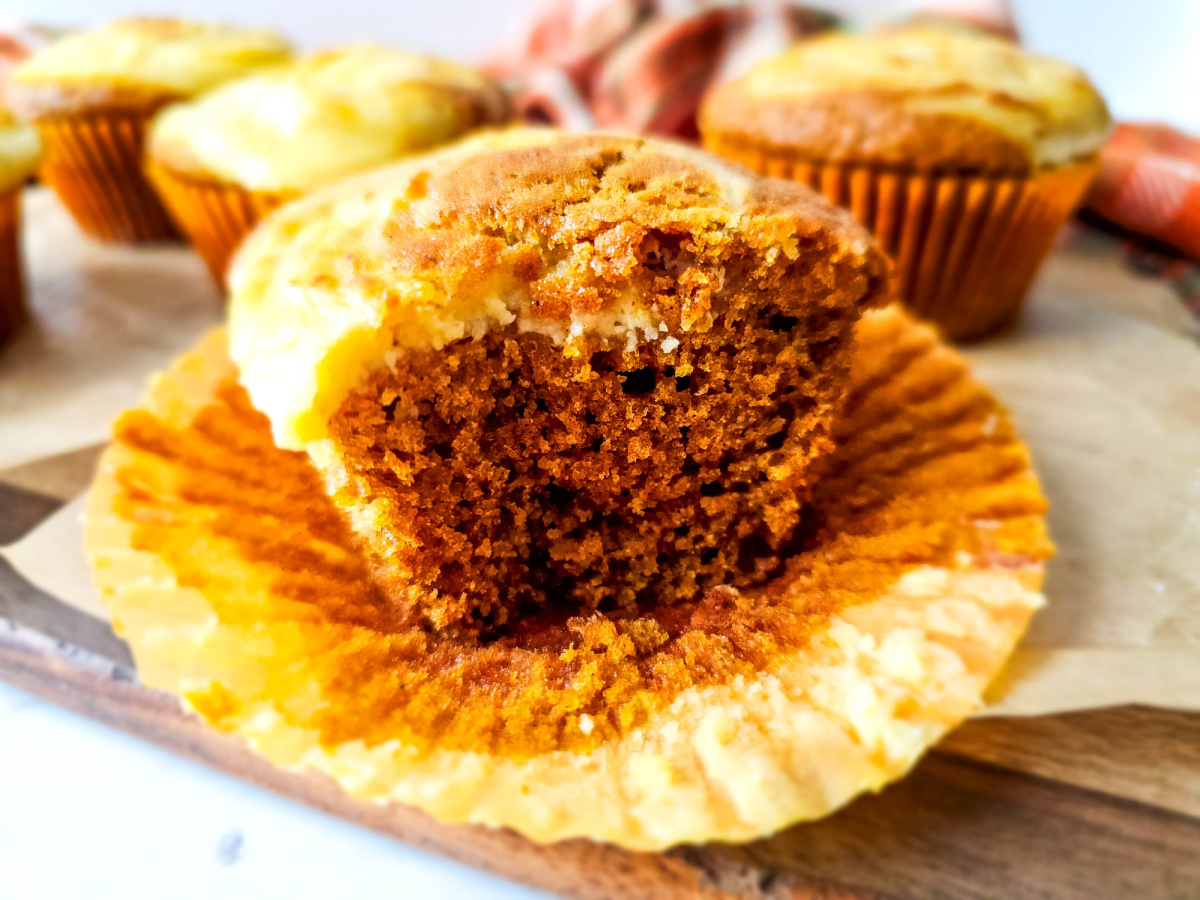 close up of inside of muffinclose up of inside of muffin