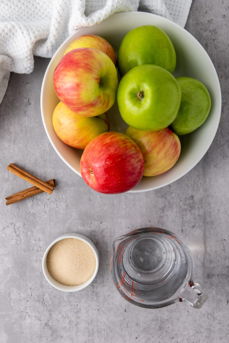 ingredients for IP applesauce