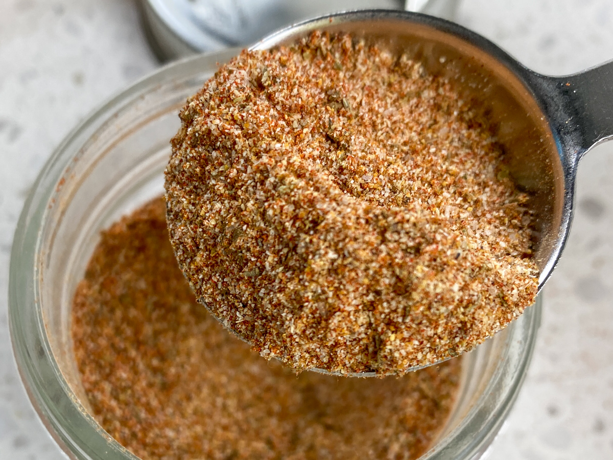 measuring spoon of seasonings