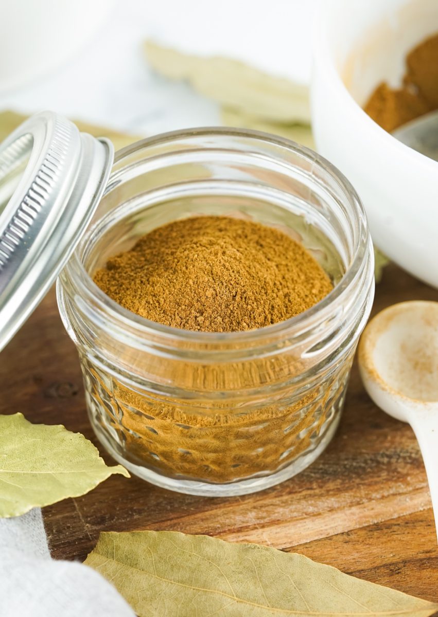 pumpkin spice mix in jar