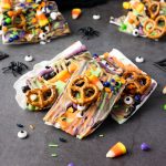 feature image for halloween bark