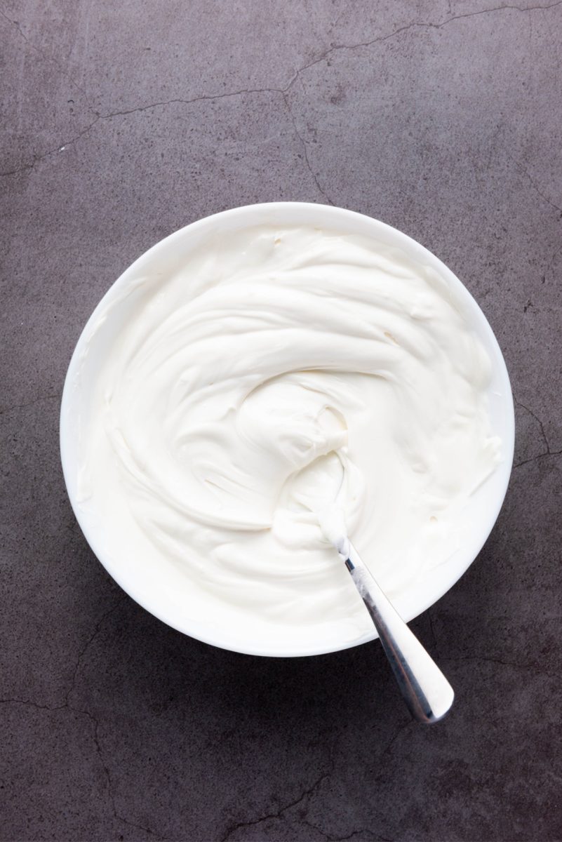 melt the white candy wafers in bowl