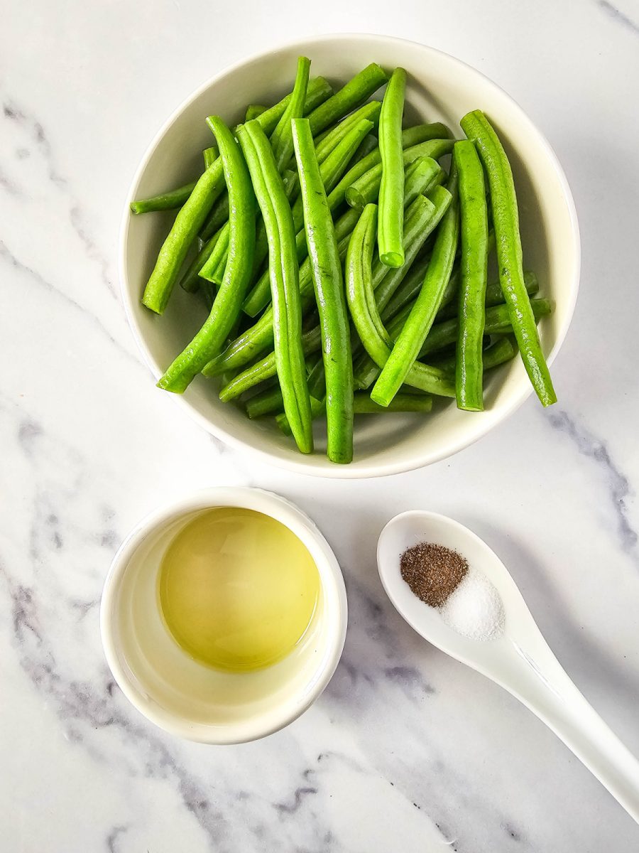 Ingredients for green beans