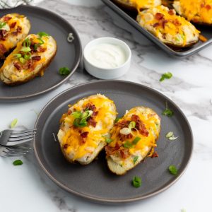 feature image for twice baked potatoes