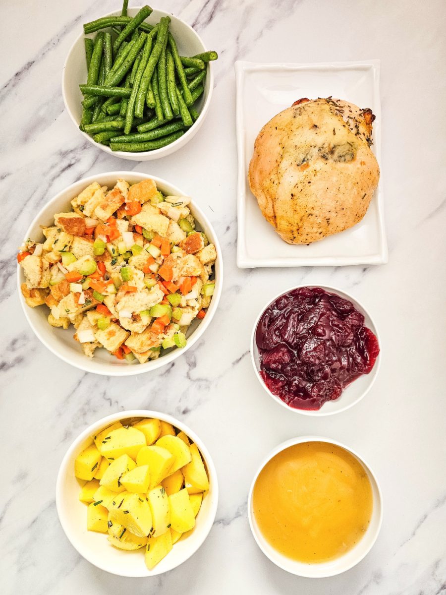 ingredients for sheet pan dinner