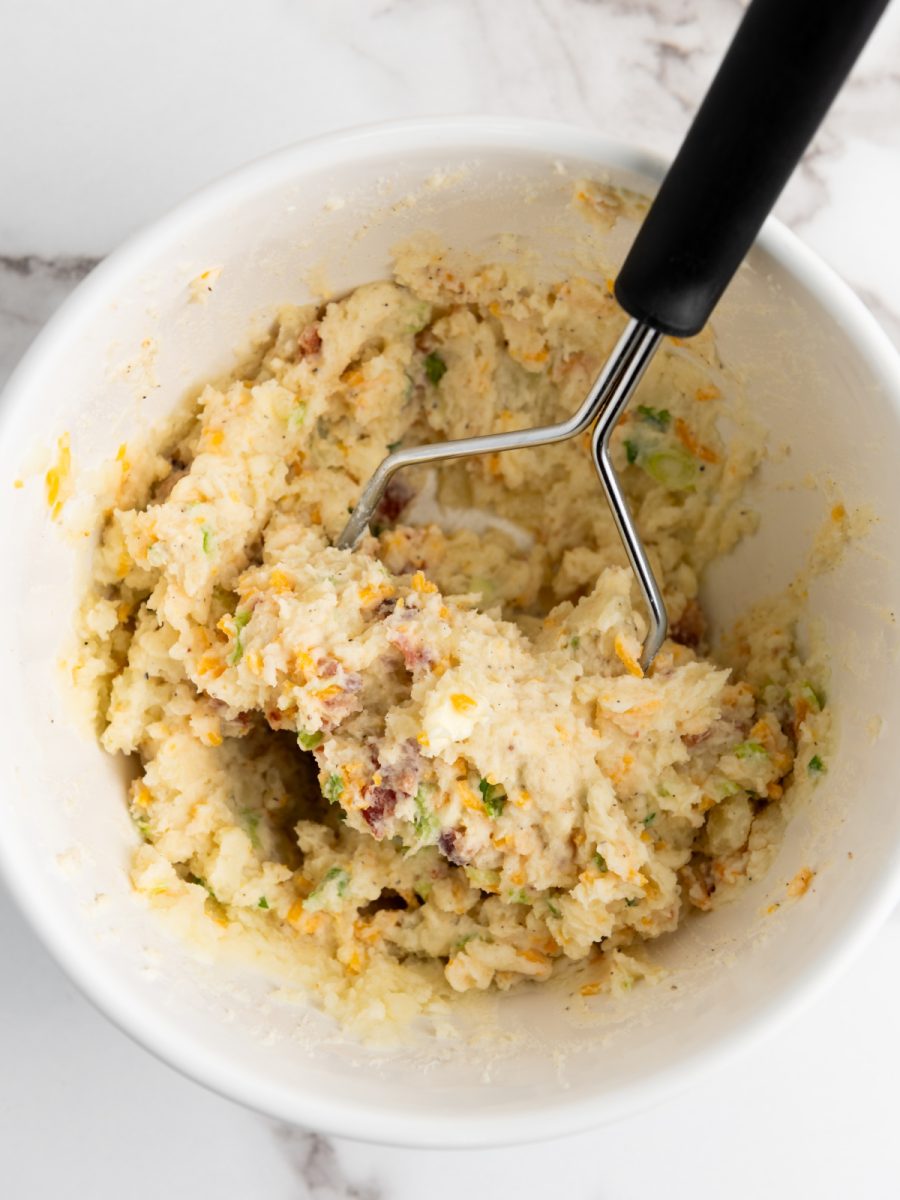 mash filling for potato skins