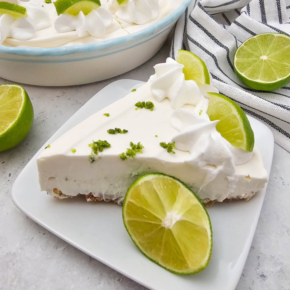 feature image for easy key lime pie