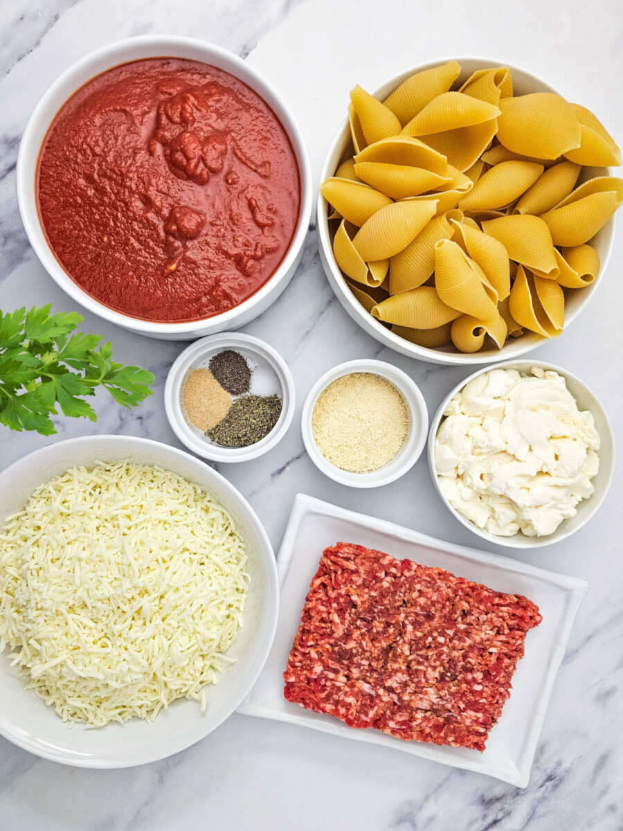 Ingredients for the recipe